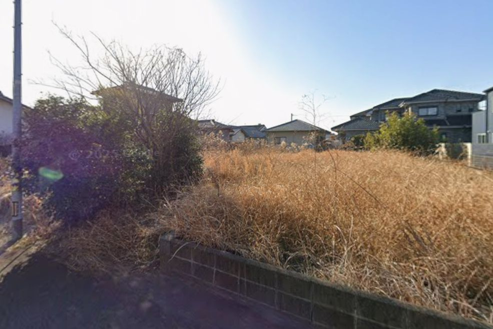 都城市千町の売地の外観