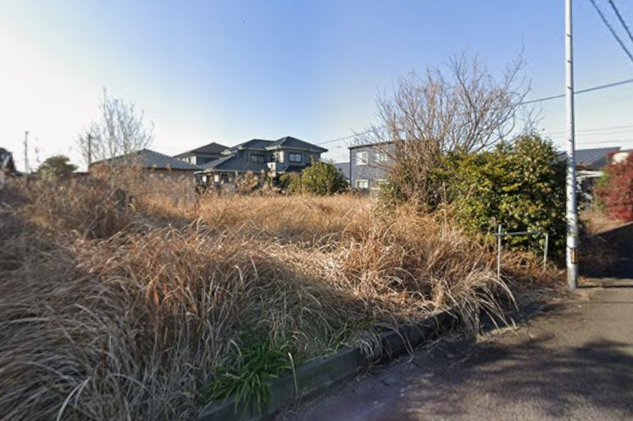 都城市千町の売地の外観