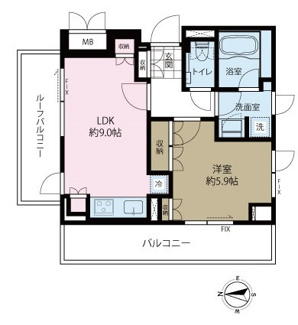【間取り】 | ステラコート洗足