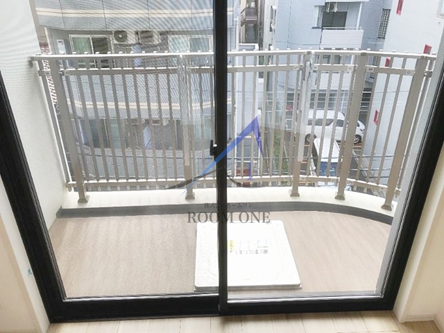旭 Buildingのバルコニー|バルコニーです。