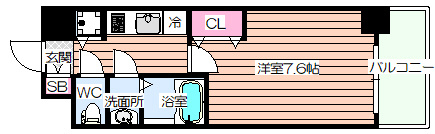 【間取り】 | スワンズシティ堂島川