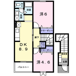 【間取り】 | サンパティⅢ
