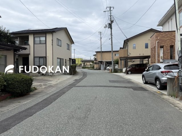 天童市柏木町第6【新築建売】1号棟の前面道路含む現地写真|前面道路