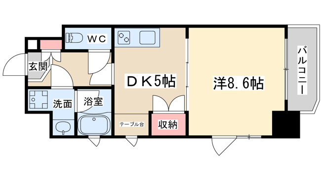 【間取り】 | 天満泉マンション