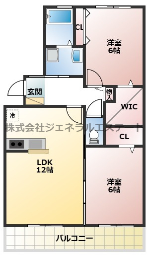 【間取り】 | ロータスコート四宮