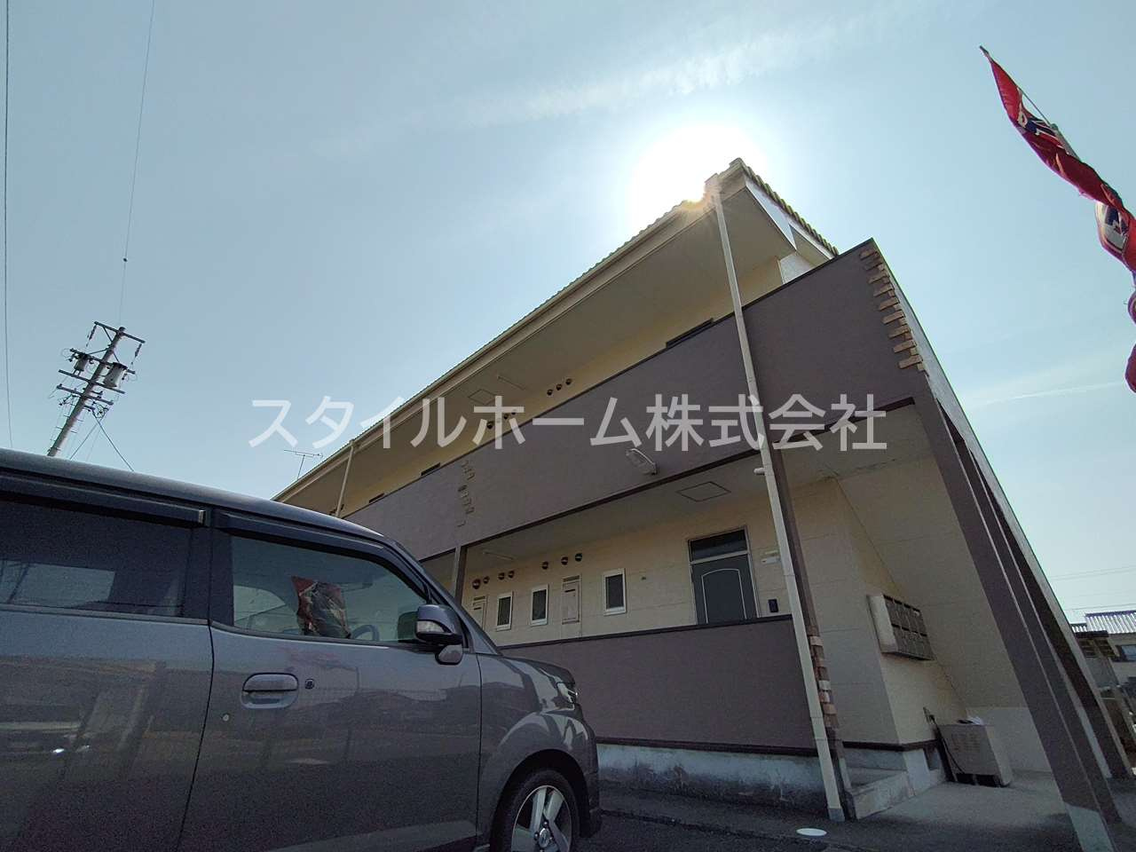ラフォーレ新屋敷の外観