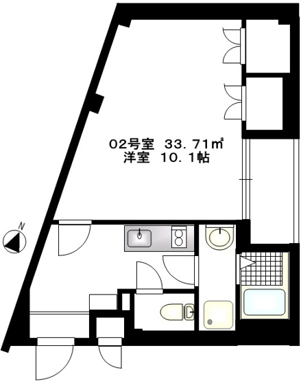 【間取り】 | Blanc Blue Gakugeidaigaku | 「Blanc Blue Gakugeidaigaku」