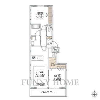 【間取り】 | Tarufu三軒茶屋