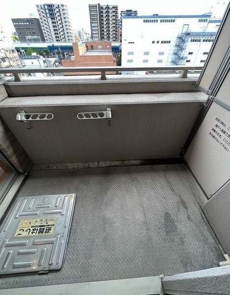 CITY SPIRE 名古屋大須のバルコニー
