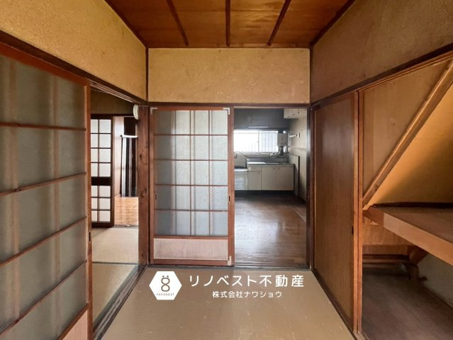 東大阪市荒川３丁目の和室|DKに繋がる約3.0帖の和室です。