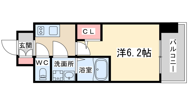 【間取り】 | エスリード梅田グレイス