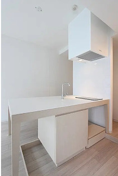 千代田区岩本町１丁目の賃貸マンションのキッチン