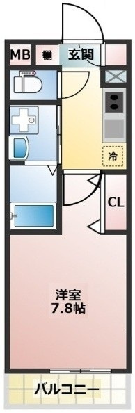 ラパーチェNの間取り