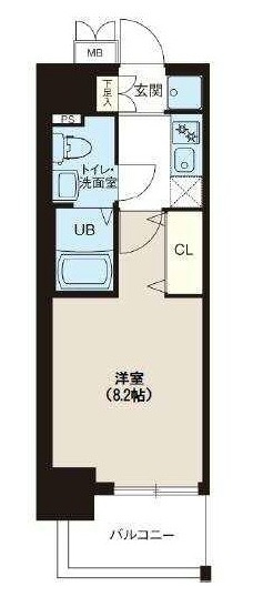 レオーネ南千住Ⅲの間取り|間取りです。