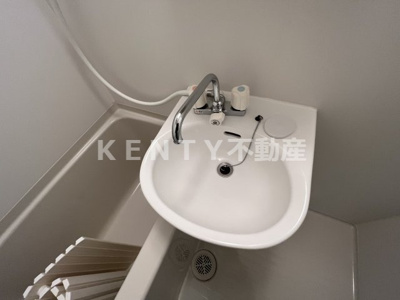 【洗面所】 | エスポワール蒲田壱番館 | 広い洗面スペース