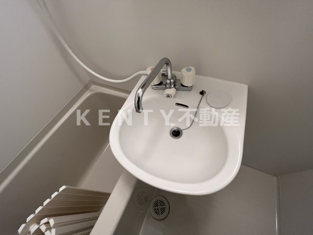 【洗面所】 | エスポワール蒲田壱番館 | 広い洗面スペース