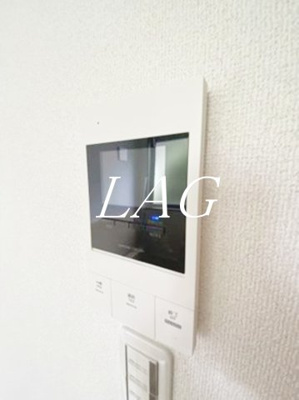 【セキュリティ】 | ベイルーム中央林間 | モニター付きインターフォンです。