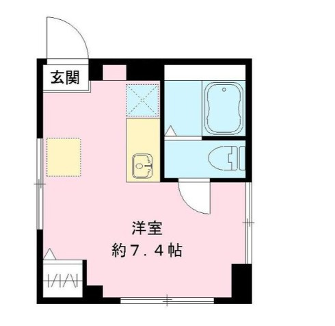 ヴィラ・コクシネルの間取り|間取りです。