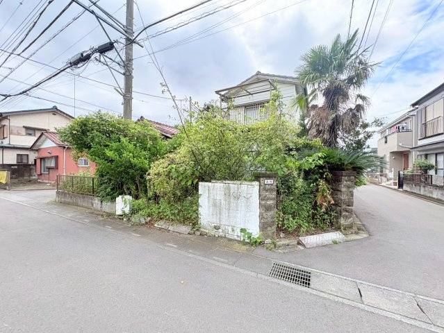 川越市山田　建築条件なし売地　西武新宿線『本川越駅』バス8分　【山田小学区】の外観