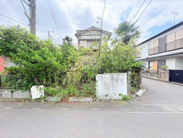川越市山田　建築条件なし売地　西武新宿線『本川越駅』バス8分　【山田小学区】の外観