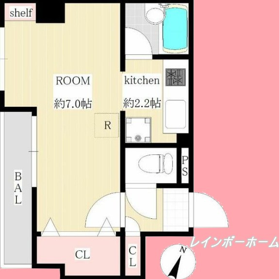 SAP市川の間取り