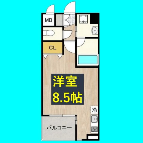 CITY SPIRE 名駅北の間取り