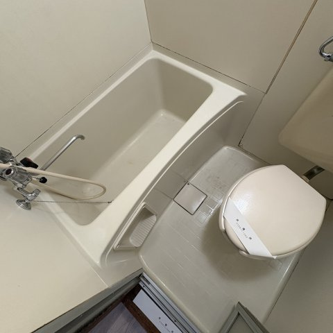 カントリーハウスの浴室