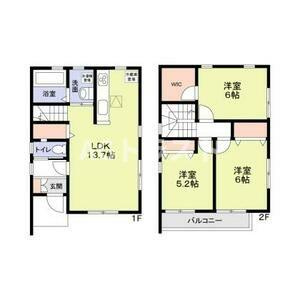 【間取り】 | フォレストメゾン北上尾