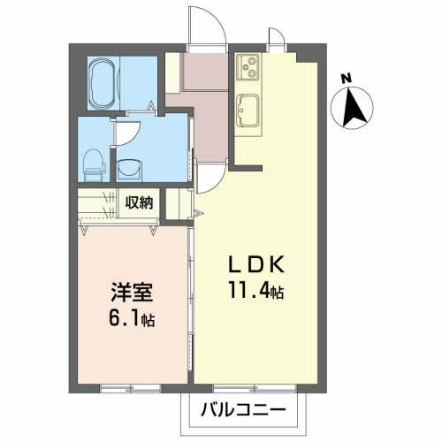 エスポワール野田の間取り