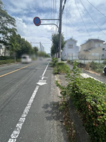 売地　豊橋市南牛川一丁目9番5の前面道路含む現地写真|前面道路含む現地写真