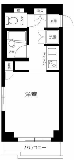 ディム東池袋の間取り|間取りです。