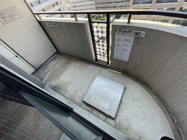 いわき6番館のバルコニー