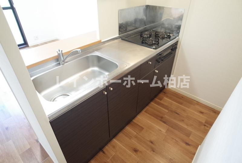初期費用10万円以下♪ペット相談可♪庭♪エアコン3台♪のキッチン