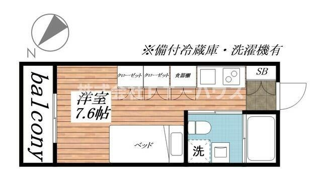 Ｌｉｇｅｒｅ南行徳Ｅａｓｔの間取り