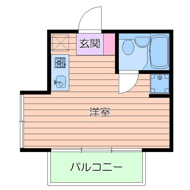 ヴィラ泉町の間取り|間取りです。