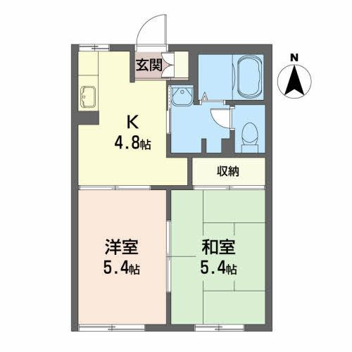 レジデンス悠 Ｂの間取り