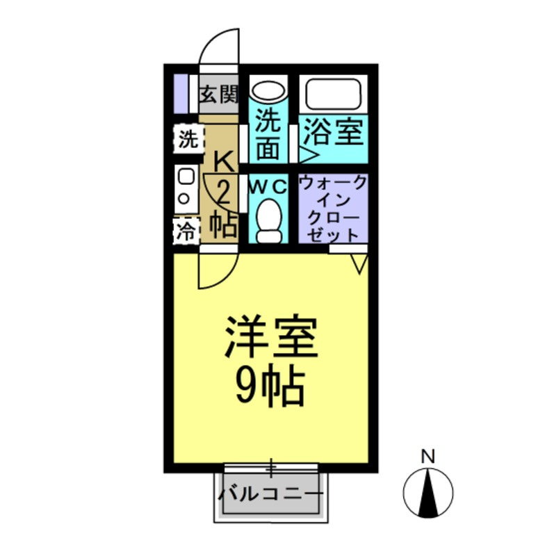 ジョイフル大府の間取り