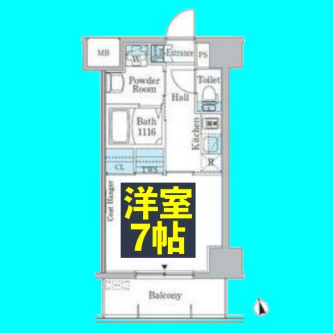 プレイズシード車道の間取り