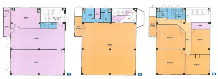 厚木市旭町４丁目の倉庫の間取り