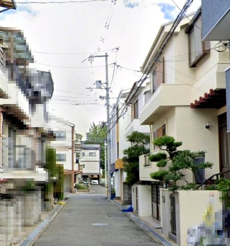 箕輪1丁目の前面道路含む現地写真|落ち着いたくらしをかなえる閑静な住宅街。
