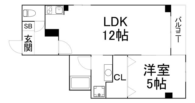 【間取り】 | ZERO ONE谷町
