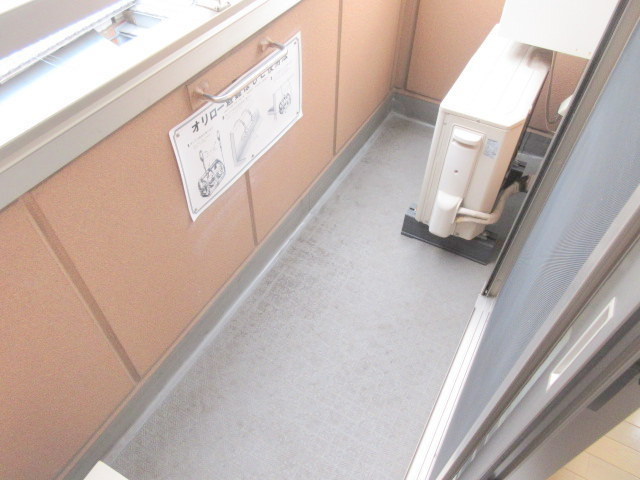 フォレスト豊岡のバルコニー