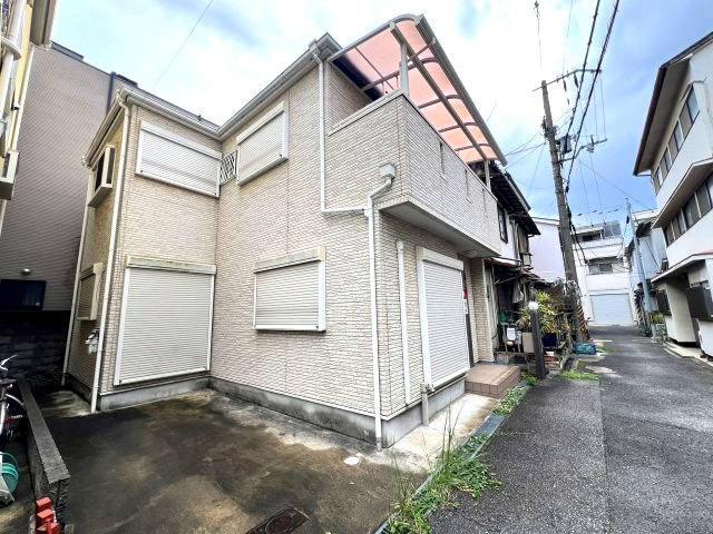 淀川区加島１丁目　中古戸建の前面道路含む現地写真|カースベースです