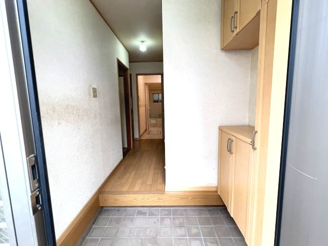 淀川区加島１丁目　中古戸建の玄関|毎日通る玄関はこちらです