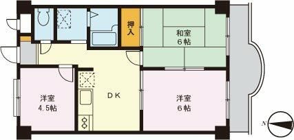 グリーンハイムさいとうⅡの間取り