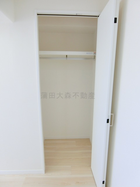 ルミークアン蒲田の収納|洋室6.5帖の収納　クローゼット