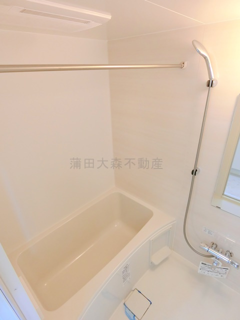 ルミークアン蒲田の浴室|追焚と浴室暖房乾燥機付きのバスルーム　お風呂