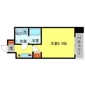 SERENiTE北浜の間取り