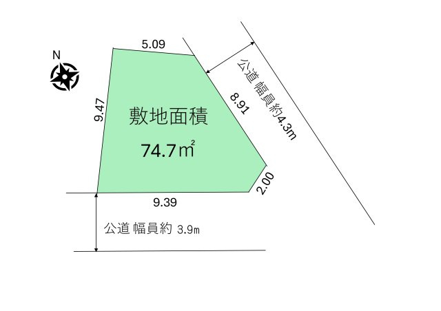 土地　川越市的場