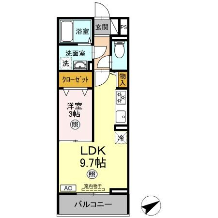 プレミストⅨの間取り